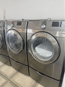 Samsung gas washer and dryer set