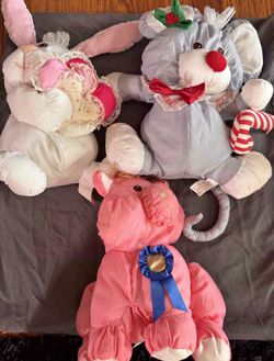 Old vintage Fisher-Price Puffalumps toys from the 1980s