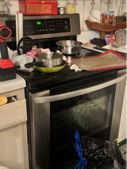 Matching stainless steal Oven microwave & dishwasher