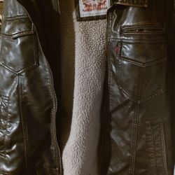 Levi Leather Lined Jacket 