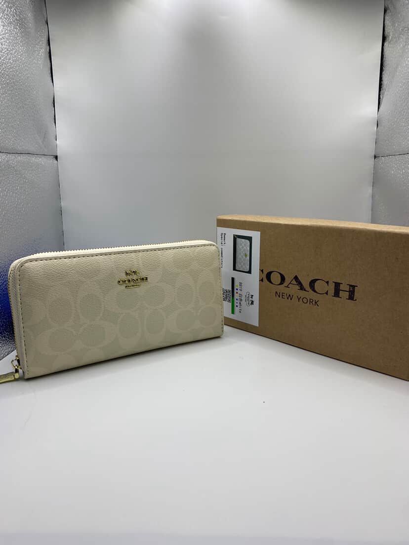 Coach Long Zip All Around Wallet