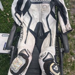 Berik Leather Motorcycle Race Suit Size 48