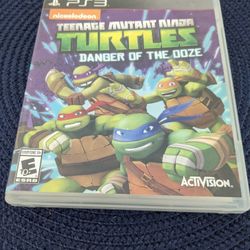 PS3  Teenage Mutant Ninja Turtles Game.