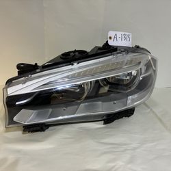 BMW 2015 2016 2017 2018 X5 Headlight Driver Oh Left LED
