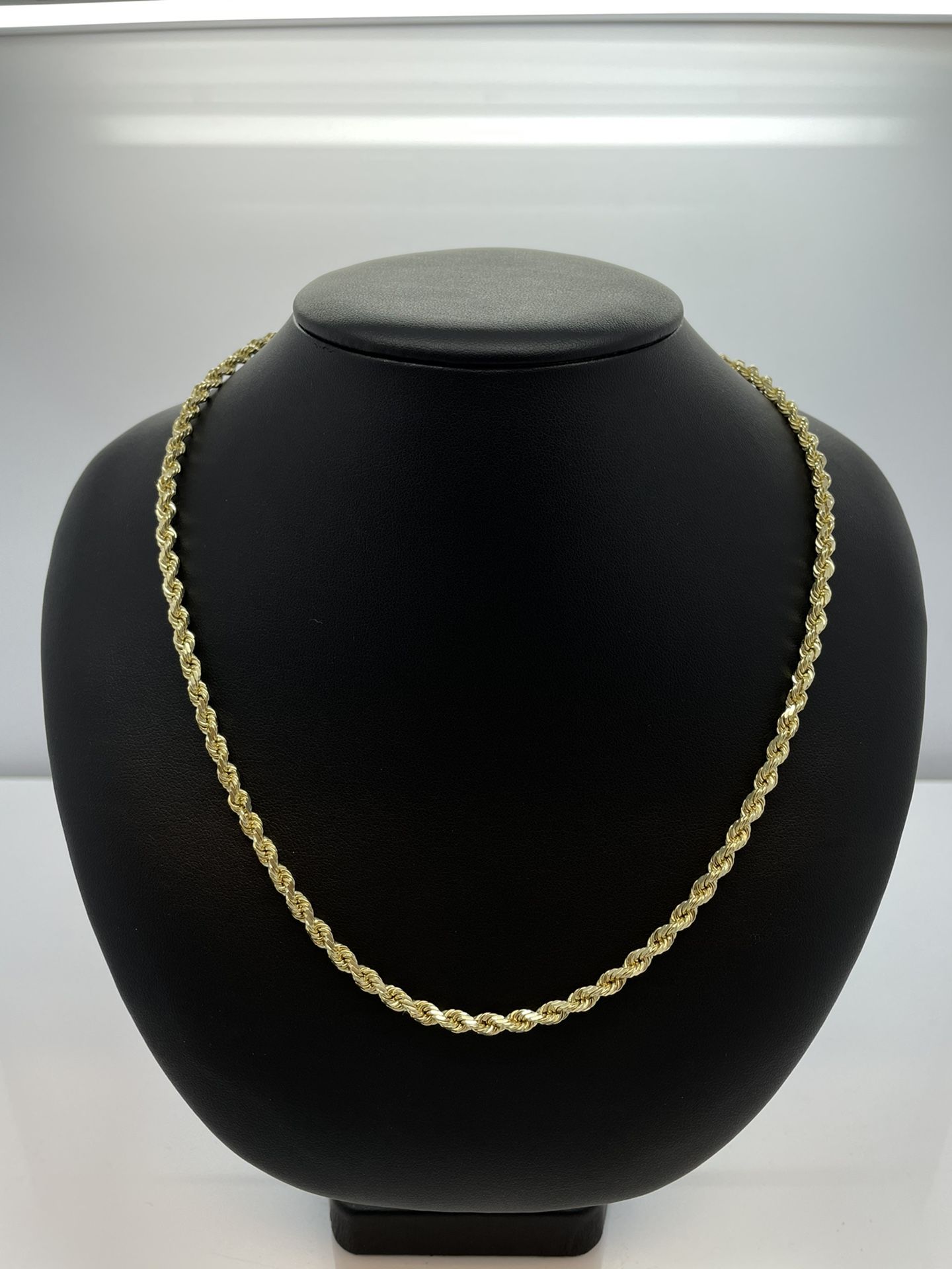 New10k Solid Gold Rope Chain