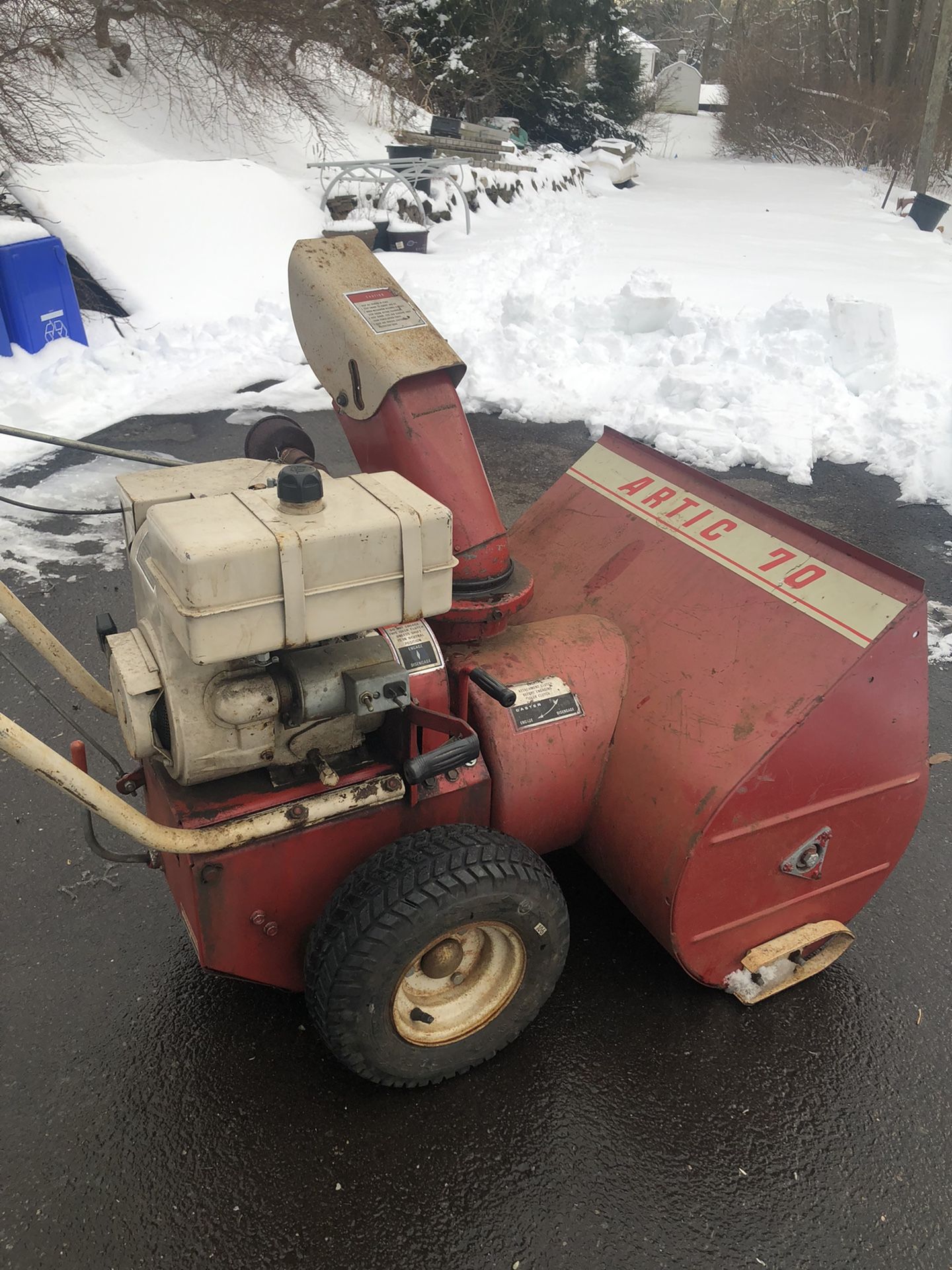 Snow thrower: Bolens Artic 70