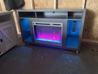 New electric fireplace remote control heat🔥