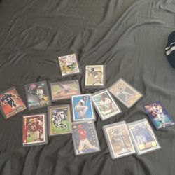 Football And Baseball Cards