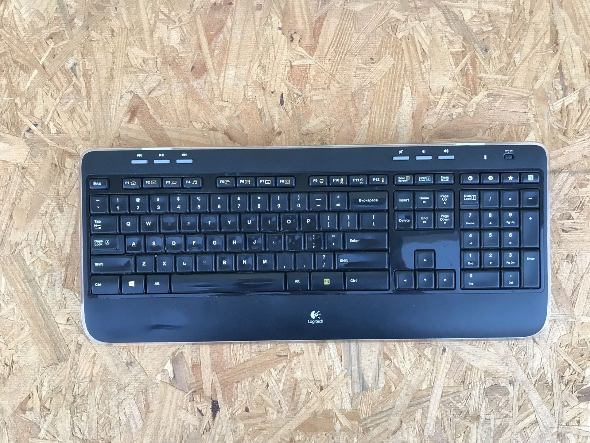 Logitech wireless keyboard