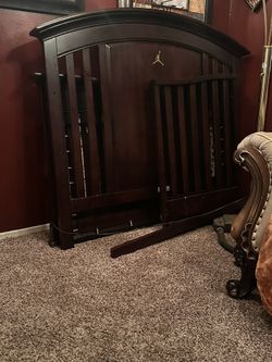 Baby Crib And Full Bed