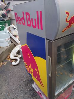 Refrigerator Red Bull