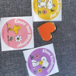 Free Stickers And Clothes Pin