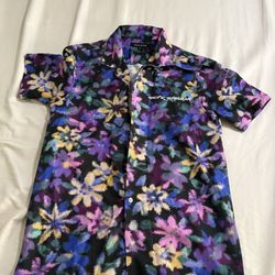 Pacsun men’s small floral button up shirt $10