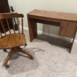 Desk  and  Chair 