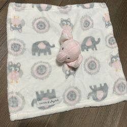 Baby elephant snuggle toy