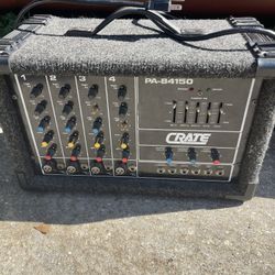 Crate Mixer Amp