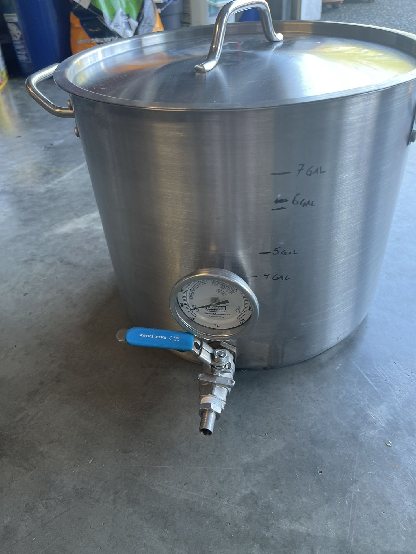 8 Gallon Brew Kettle And Stainless Screen 
