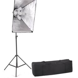 Photography Softbox Lighting Kit – Like New 📸