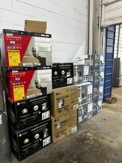 🔥CLEARANCE WINDOW A/C UNITS AVAILABLE 5000 ~ 15,000 BTU FROM HAIER, GE & MORE 🔥WARRANTY 🔥DELIVERY🔥