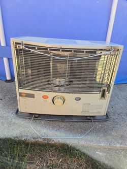 Kerosene heater.