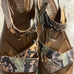 Franco Sarto Platform Sandals 
