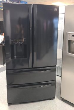 Kenmore 4-Door Black Fridge
