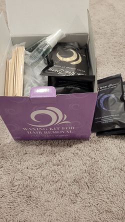 Waxing kit for hair removal