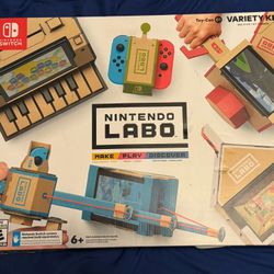 Nintendo Labo Variety Kit Toy Con 01 Brand New Unopened 