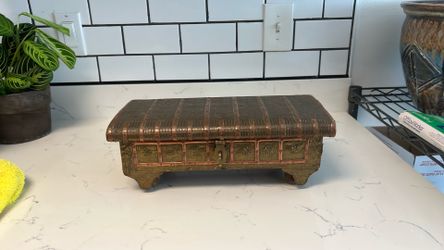 Brass and Copper jewelry box
