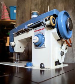 White Model 165 — Vintage Heavy-Duty Sewing Machine — $150
