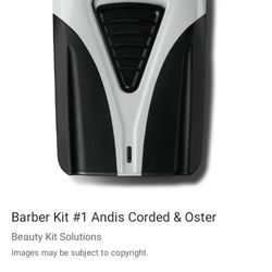 Pro Barber Set Starter Kit 