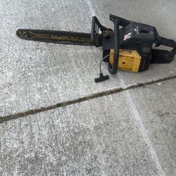 McCullock chainsaw