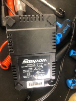 Snap on charger
