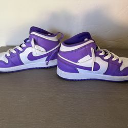Air Jordan’s 1.5 Youth Purple/white 60$ OBO