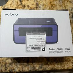 Polono Thermal Label Printer with Shipping Labels 