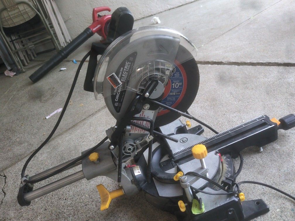 10'' Compound Slide Miter Saw Item 61972