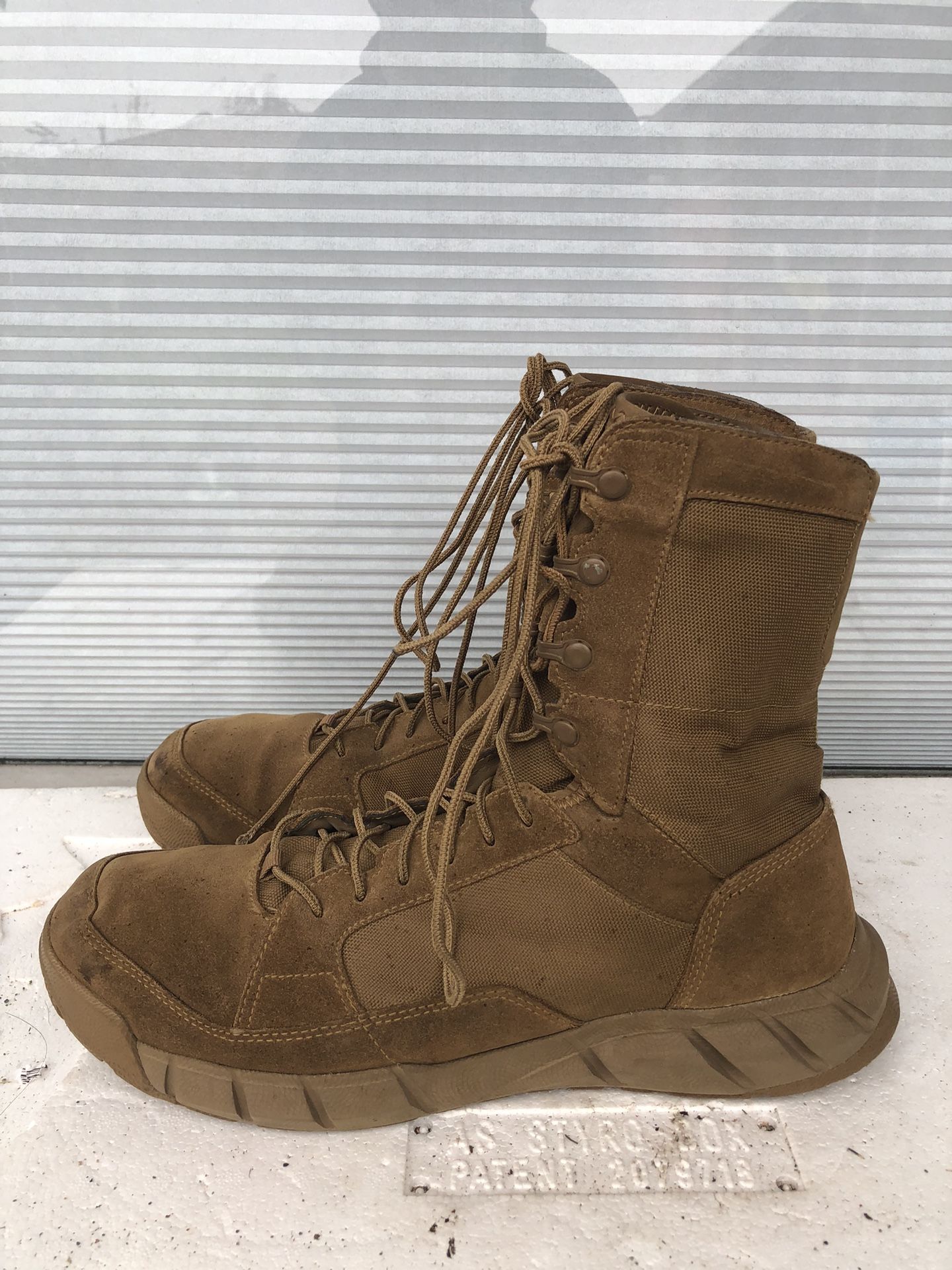 OAKLEY LT ASSAULT 2 ARMY OCP MILITARY COMBAT BOOTS BROWN TACTICAL BOOT SZ 12