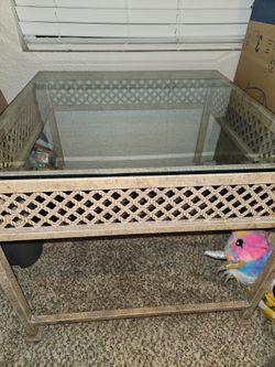 Glass table