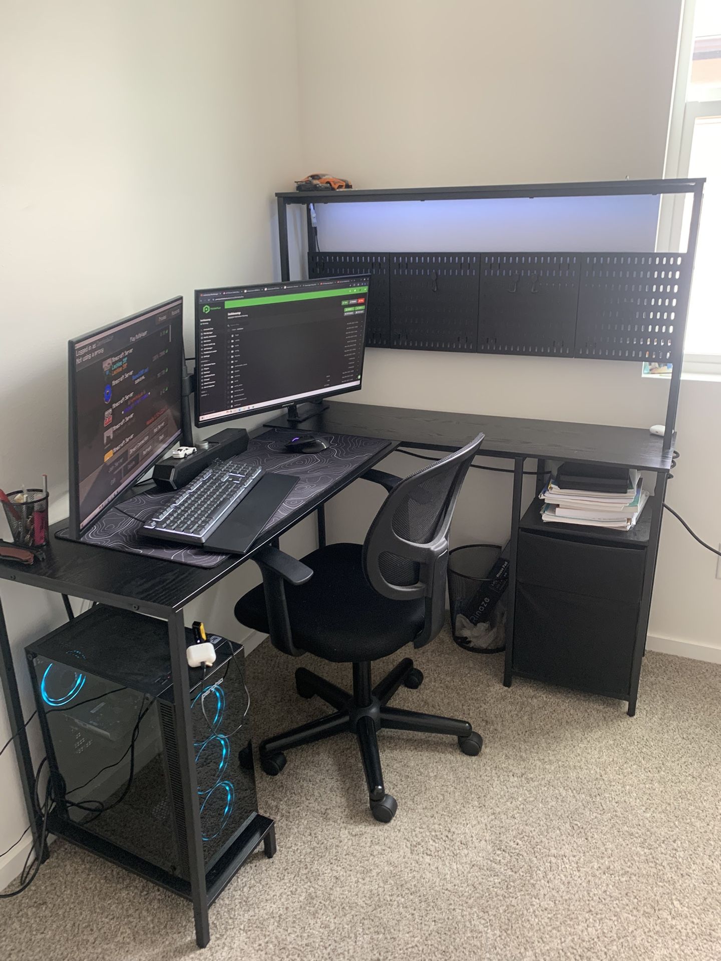 Gaming L Shape Desk 