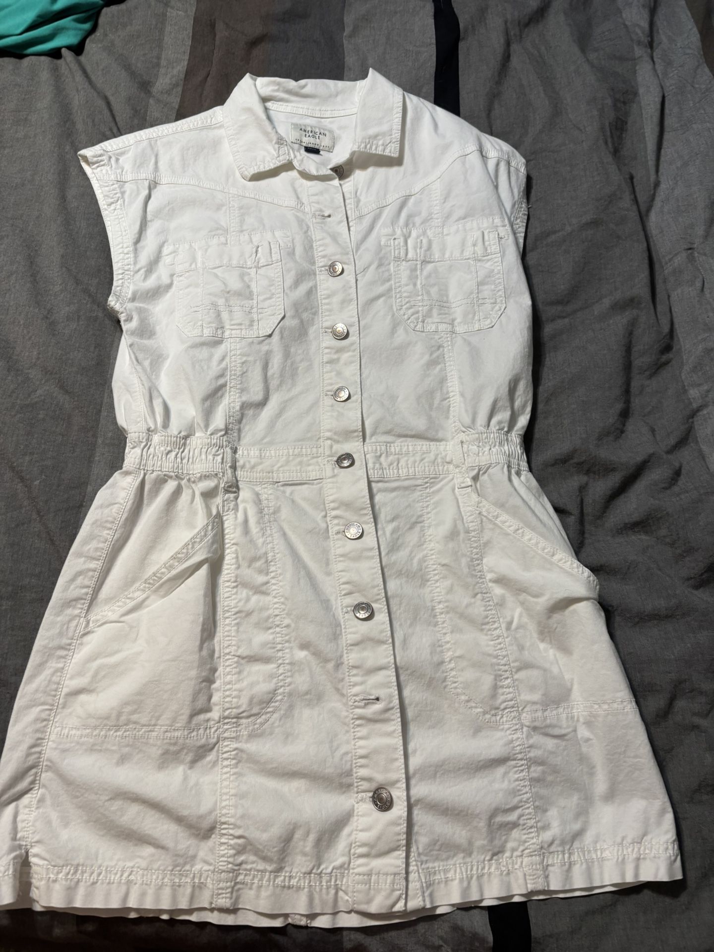 Womens Size Small American Eagle Jean Dress 