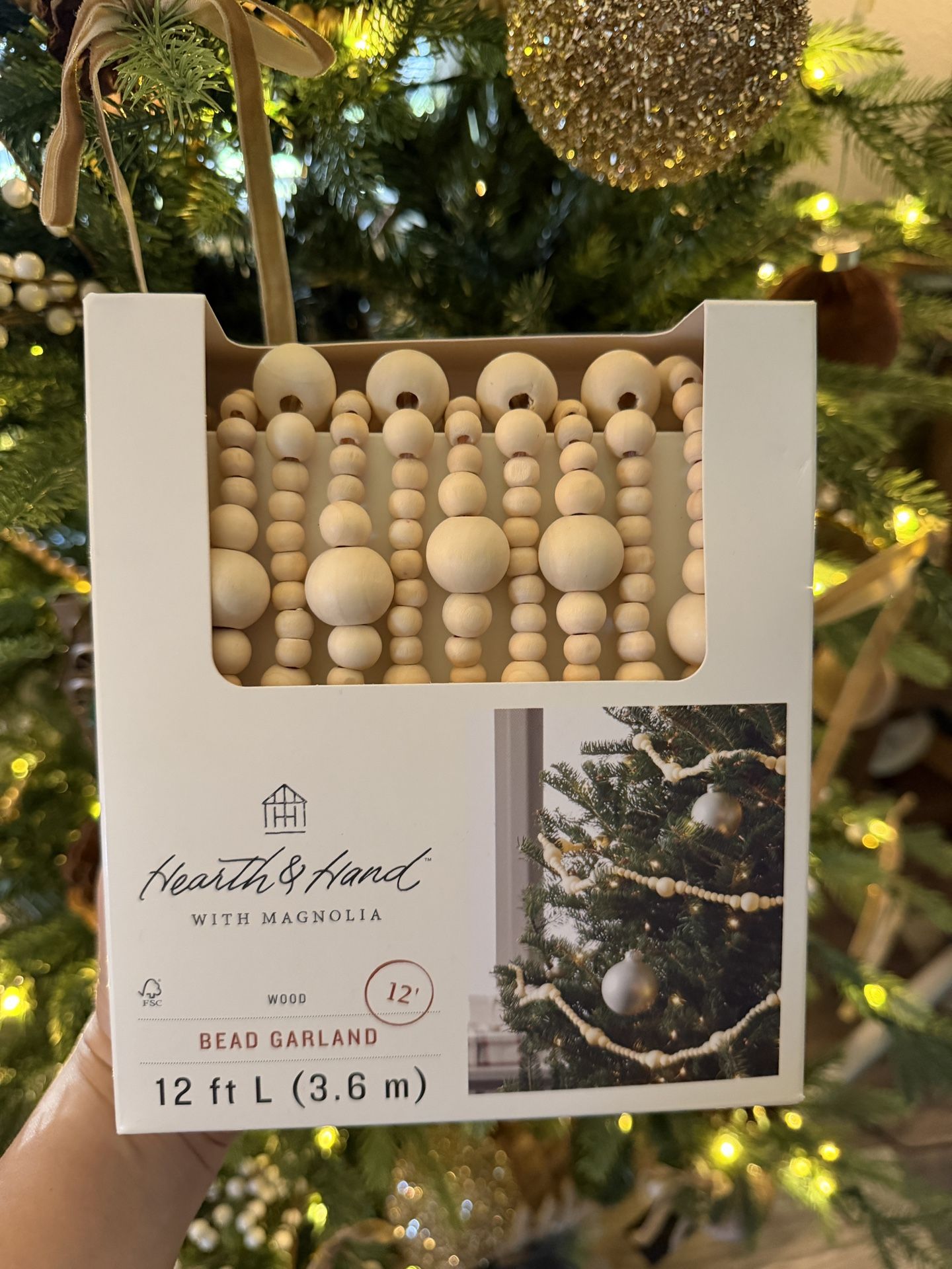 Bead Garland Christmas