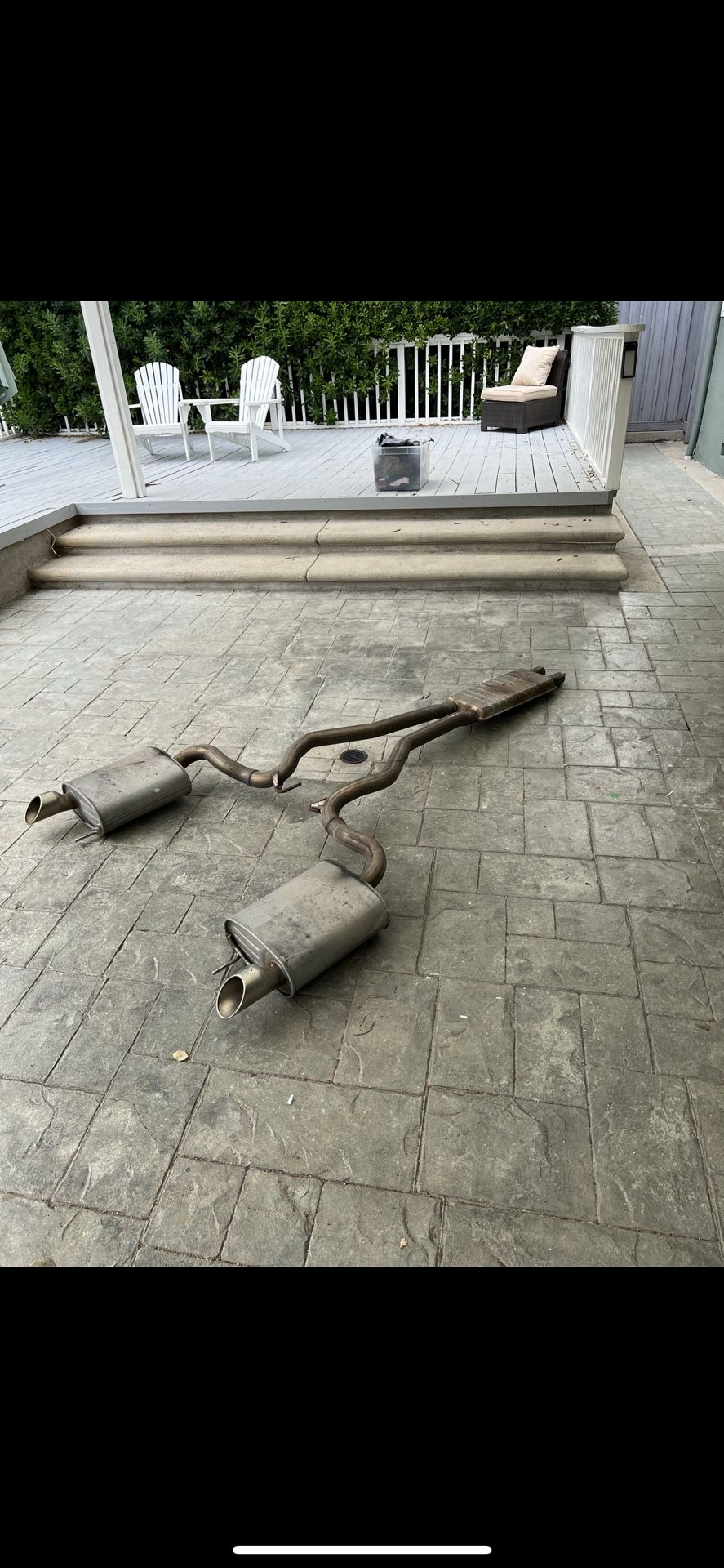 2015-2017 S550 Ford Mustang GT Stock Exhaust