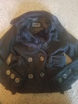 Double Breasted Warm Kids Jacket