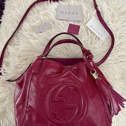 GUCCI MiCRO SOHO 2-Way Cross-body ~ PiNK