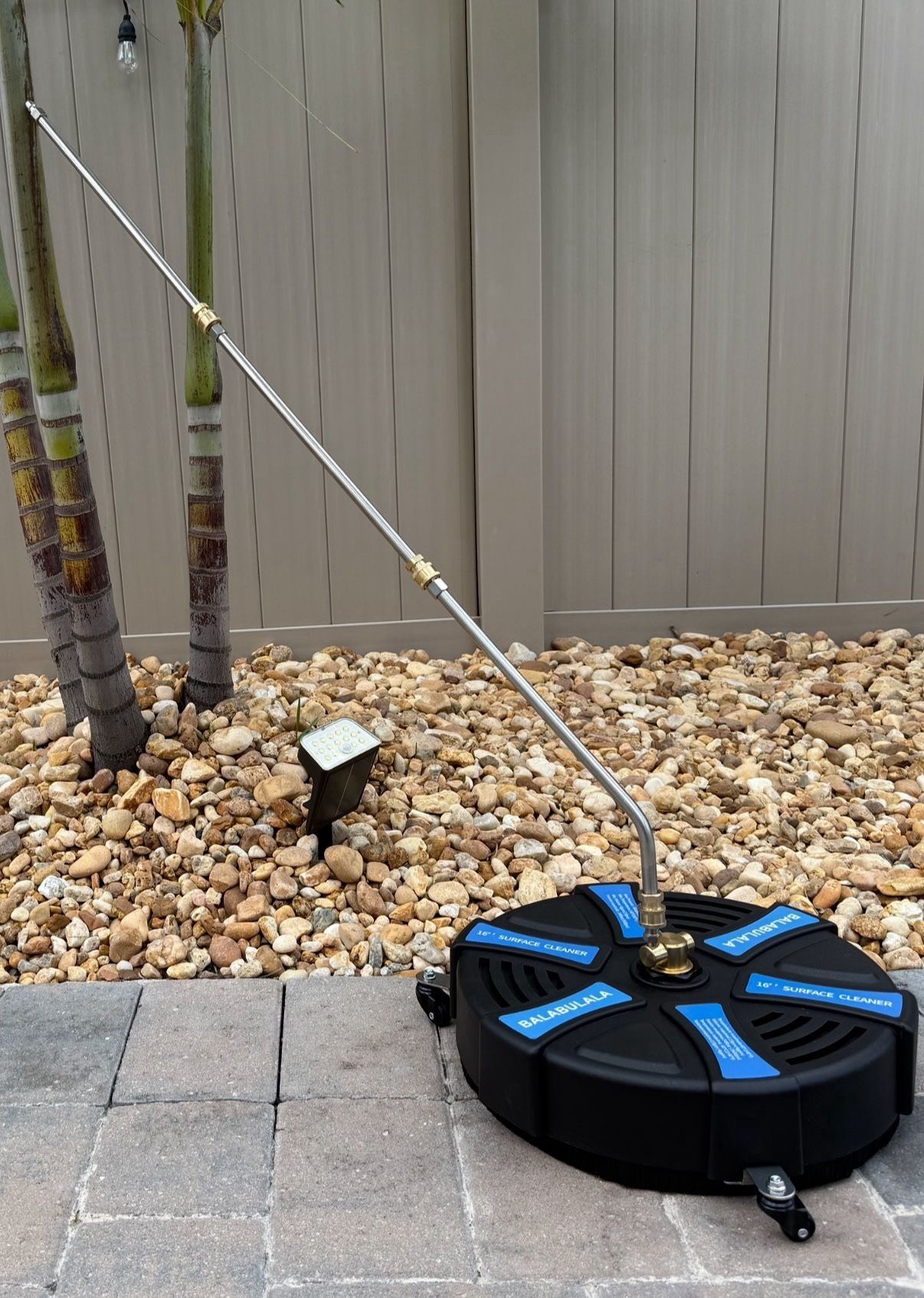 NEW! 16-Inch Pressure Washer SURFACE CLEANER + 3 Wands 3600 PSI Driveway, Pavers, Concrete