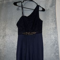 Navy Blue Dress 