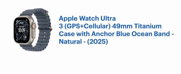 Apple Watch Ultra 3