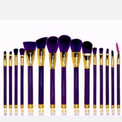 15pcs PROFESSIONAL SUPER SOFT MAKEUP BRUSH SET