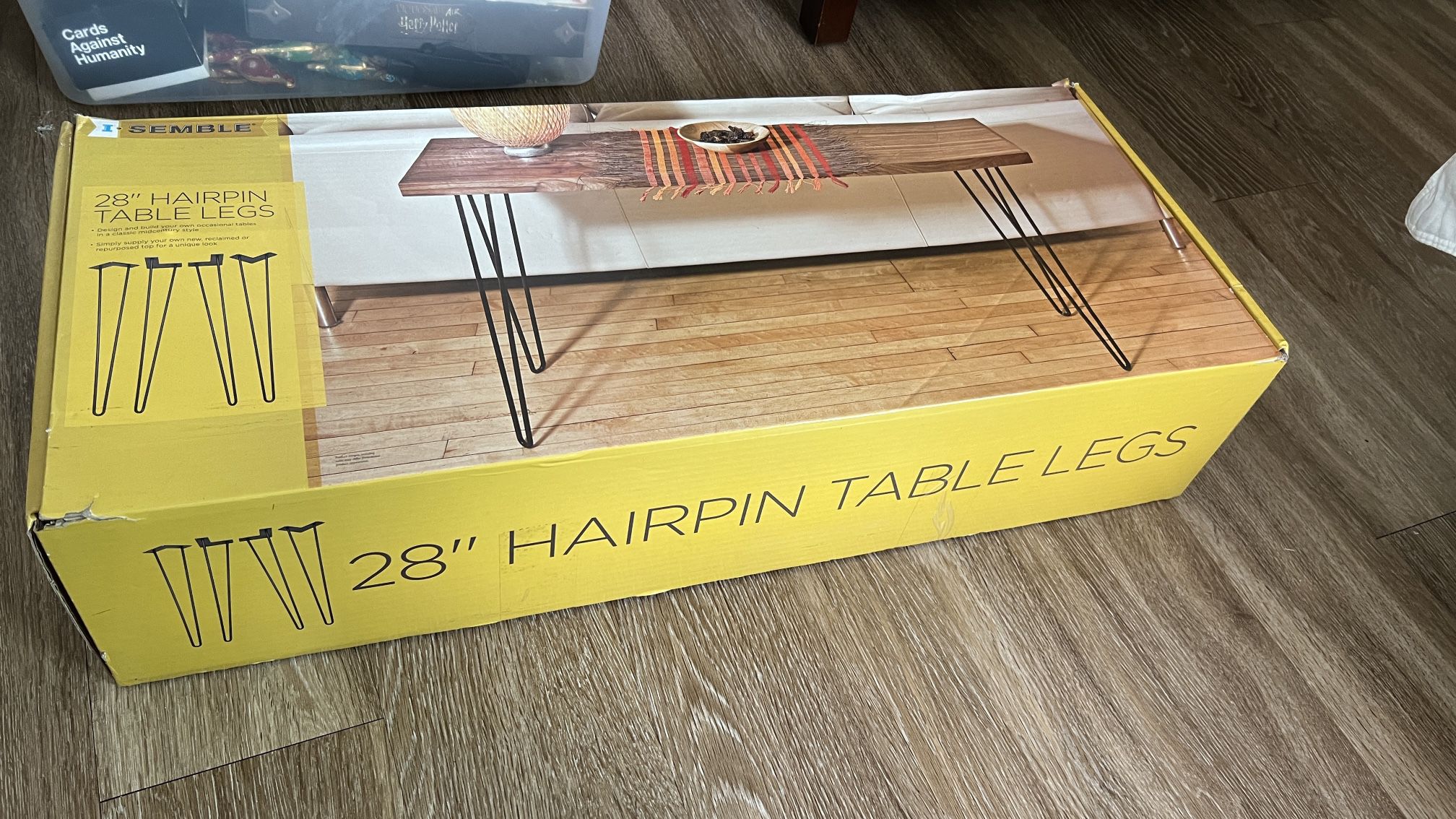 SET OF 3 Hairpin Table Lens - Modern