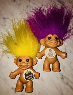 RUSS Good Luck Troll Dolls